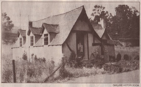 Vintage photo of Montclair branch library