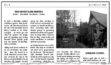 FOPL newsletter July/August 2010