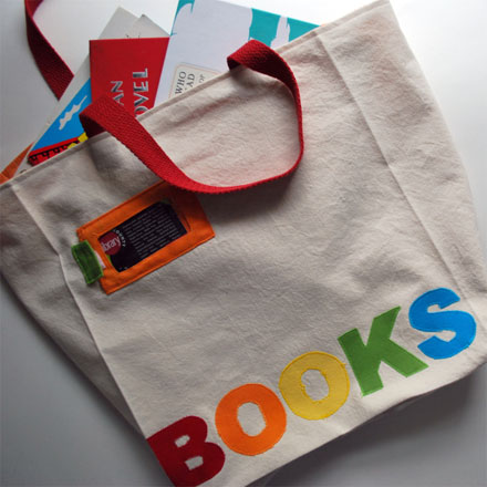 Tote designed by Holly Keller of Beeper Bébé