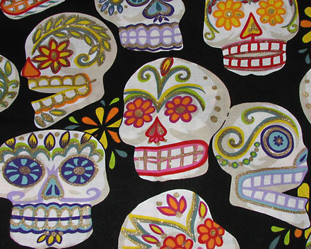 Sugar skulls courtesy of Flickr user peppergrasss