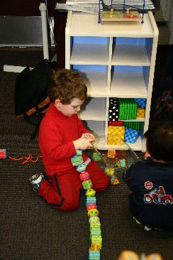 New learning center in action