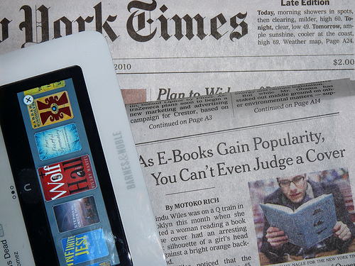 E-book photo courtesy of Flickr user Karen Horton