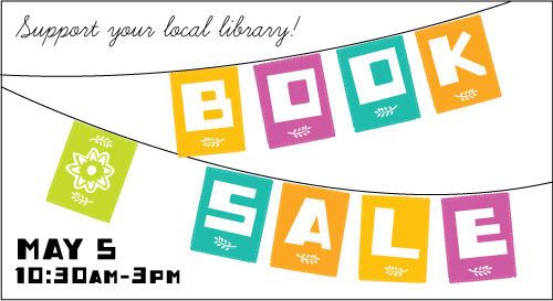 Book Sale May 5, 2012 - Support your local library!