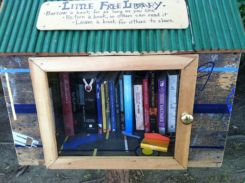 Little Free Library photo by Michael R. Perry via Flickr