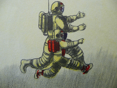 Image from You Will Go To the Moon by Mae and Ira Freeman