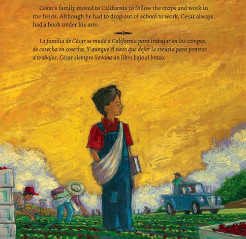 Page from Side by Side by Monica Brown