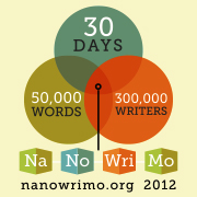 NaNoWriMo - 30 days, 50,000 words