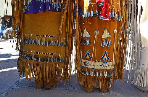 Native Americans in traditional dress - photo by Grand Canyon NPS