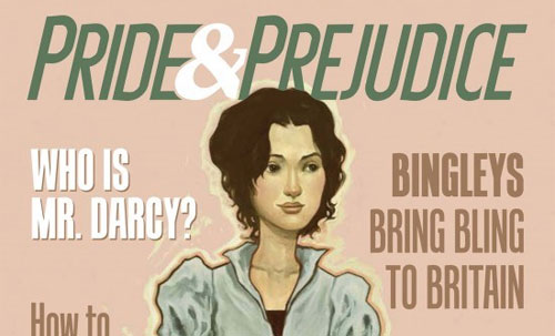 Cover of Pride & Prejudice the graphic novel