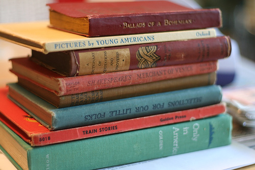 Old Books photo by Ali Edwards via Flickr