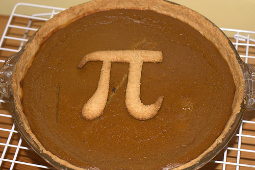 Pi Pie.  Photo by Paul Smith via Flickr.