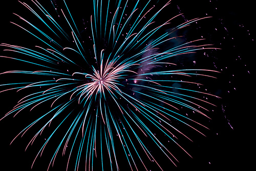 Fireworks photo by Jeff Golden via Flickr