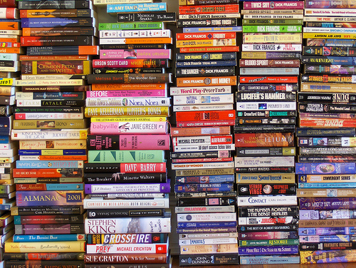 Book donations photo by Joe Shlabotnik via Flickr