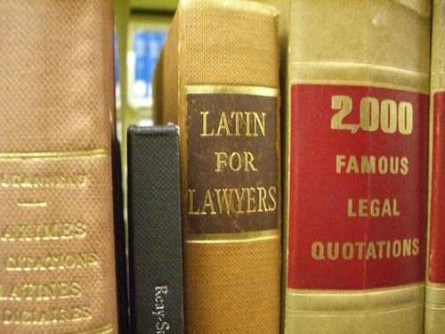 Law books photo by umjanedoan via Flickr