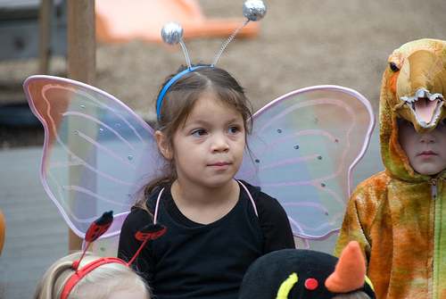 Butterfly costume - photo by Sergio Feria via Flickr