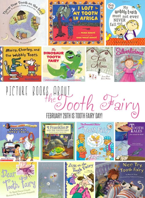 Tooth Fairy picture books at the Oakland Public Library