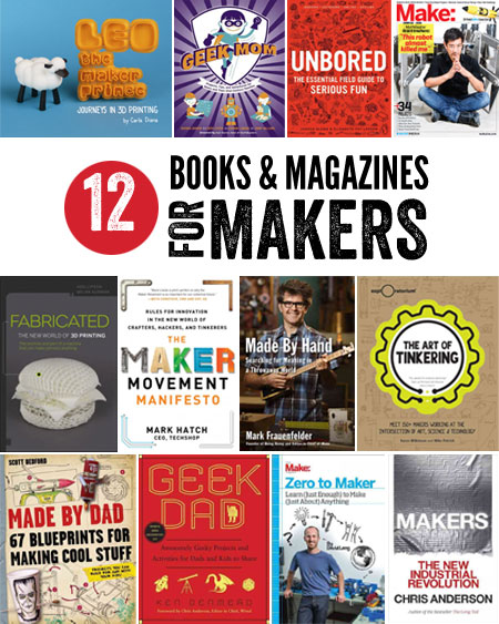 Books for Makers - a list from the Friends of Montclair Library