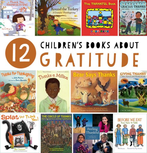 Children's books about gratitude - a list by the Friends of Montclair Library