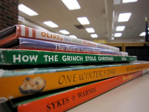 Christmas Books photo by Kate Ter Haar via Flickr