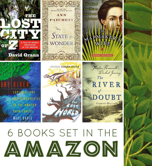 Books set in the Amazon rainforest, a list by the Friends of Montclair Library