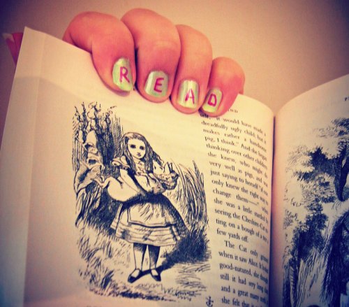 Alice in Wonderland book photo by Starry Raston via Flickr