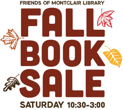 Fall Book Sale at Montclair Library