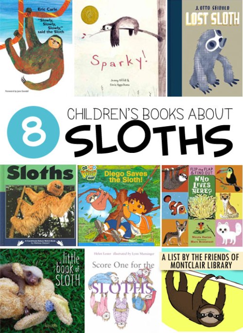 Sloth Books, a list by the Friends of Montclair Library