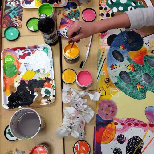 Messy art photo by Thad Smith via Flickr