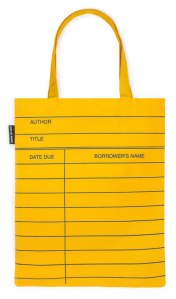 Library Card Tote by Out of Print