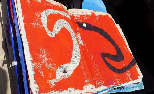 Beach Book Art by Beach Elementary students, Group 1st place UNBOUND 2016