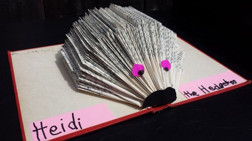 Heidi the Hedgehog by Saanvi B., Kids 3rd place UNBOUND 2016