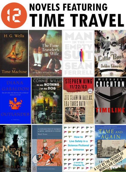 Time Travel Books, a list by the Friends of Montclair Library