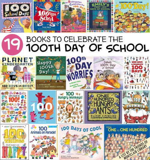 Books for the 100th Day of School, a list by the Friends of Montclair Library