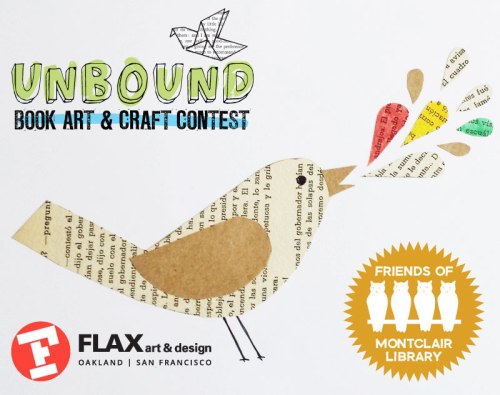 Book Collage Workshop with the Friends of Montclair Library, March 25, 2017