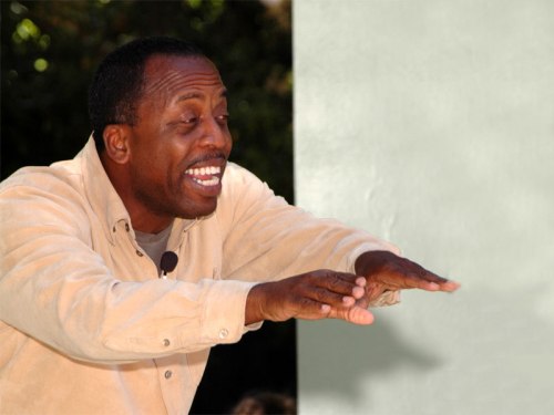 Storyteller Kirk Waller - photo by Van Waller