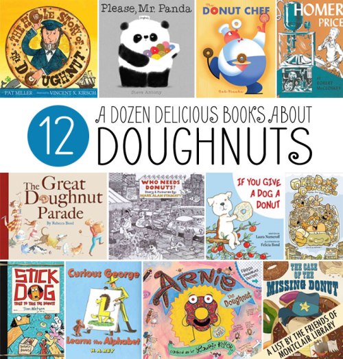 Picture books about doughnuts, a list by the Friends of Montclair Library