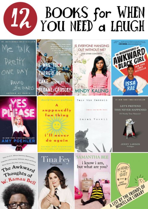 Funny books, a list by the Friends of Montclair Library