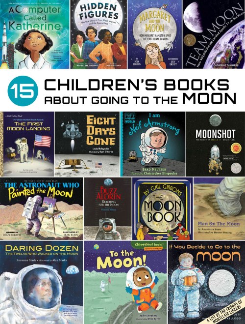 15 Children's Books About Going to the Moon, a list by the Friends of Montclair Library