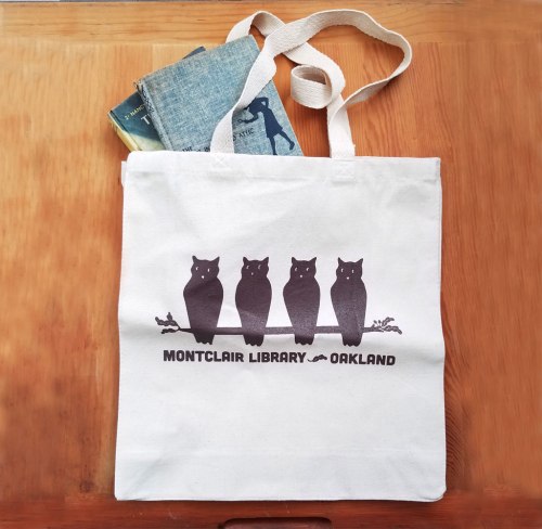 Buy a tote bag and support Montclair Library