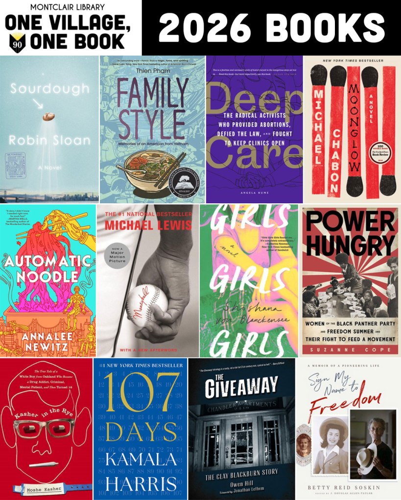 2026 Books - One Village One Book Club