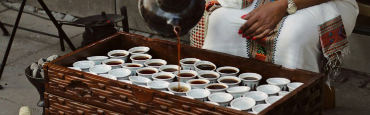 Eritrean coffee ceremony